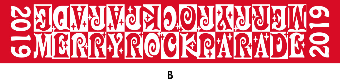 B