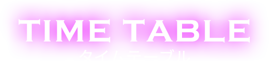 TIME TABLE